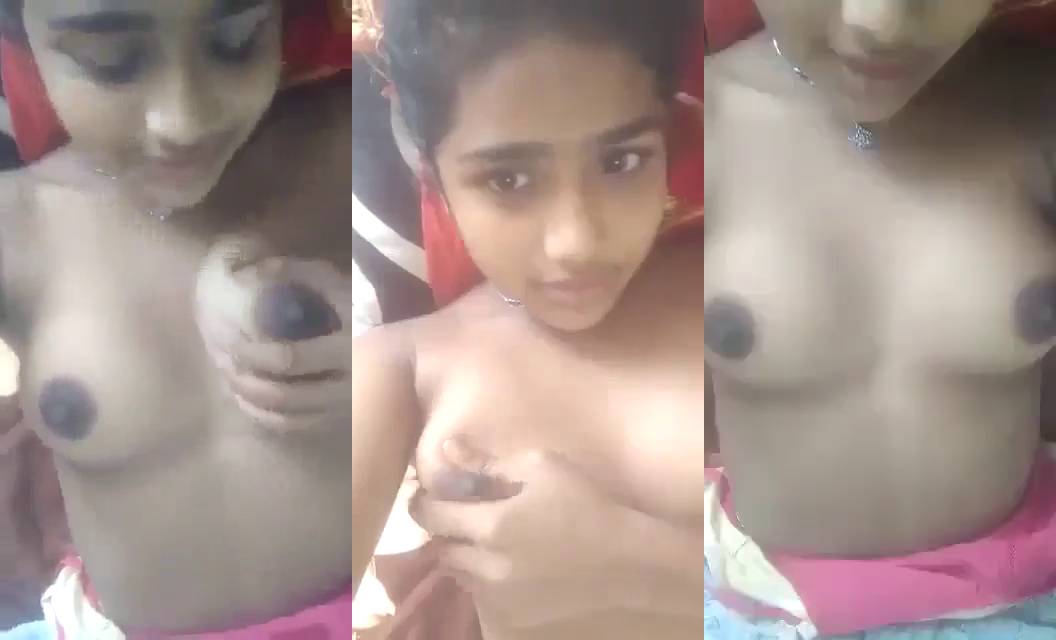 Cute Girl Showing Small Boobs