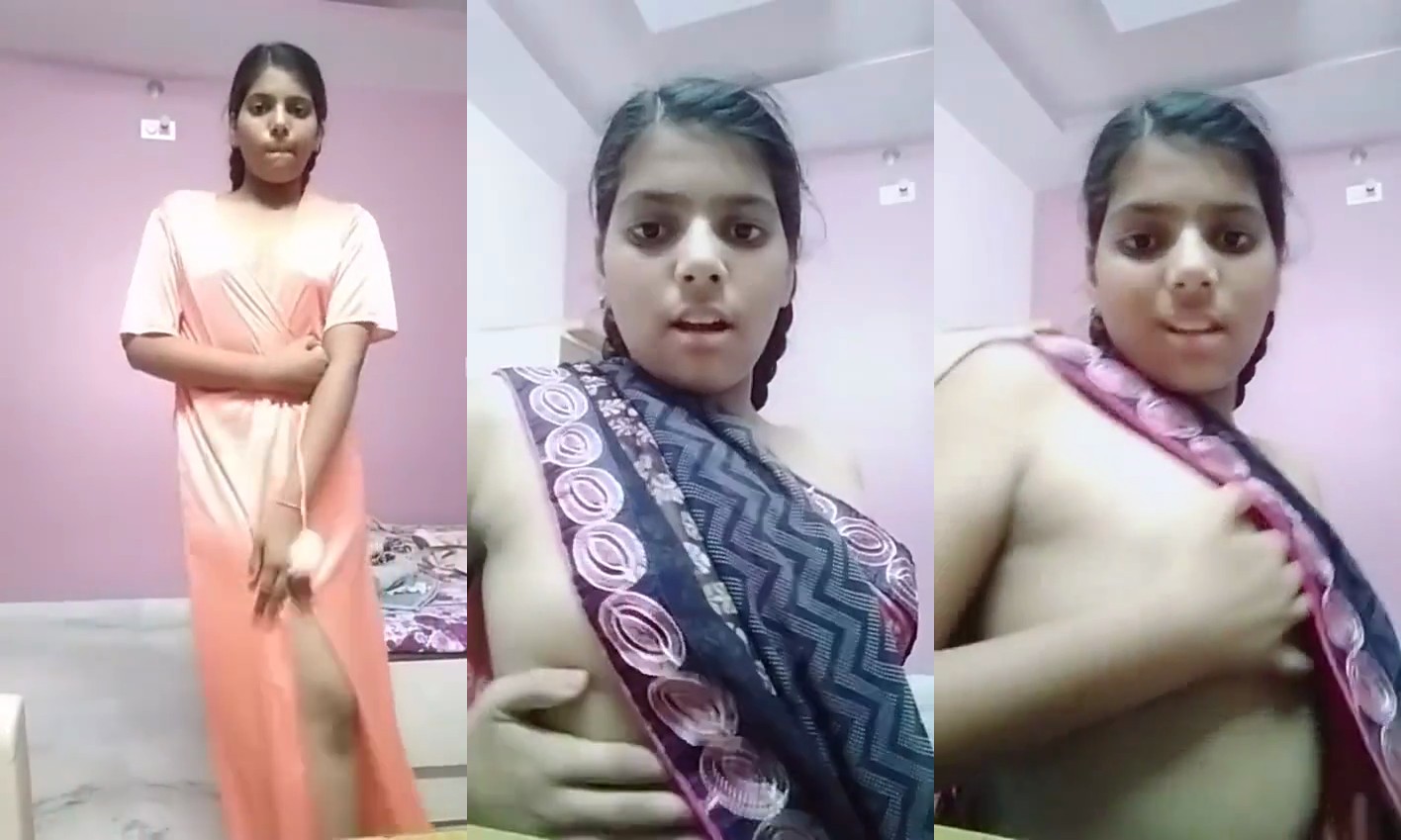 Indian Young girl boobs nude dance