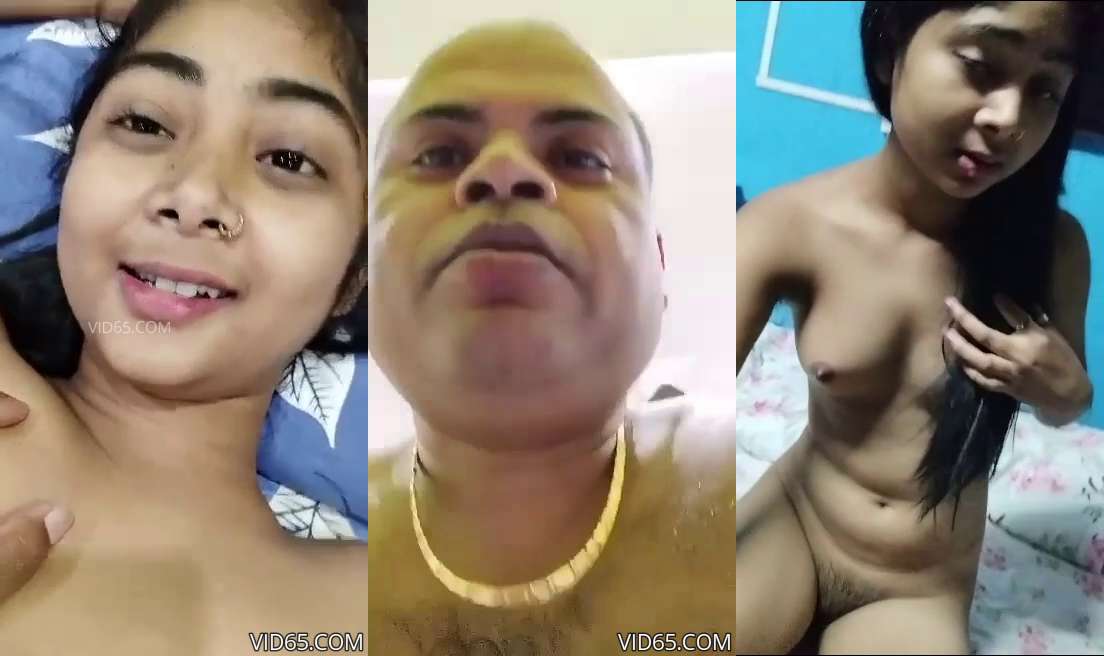 Lucky Uncle Fucking Young Girl Pussy