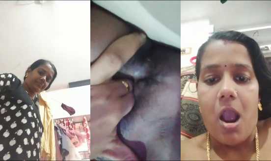 Mallu horny aunty fingering