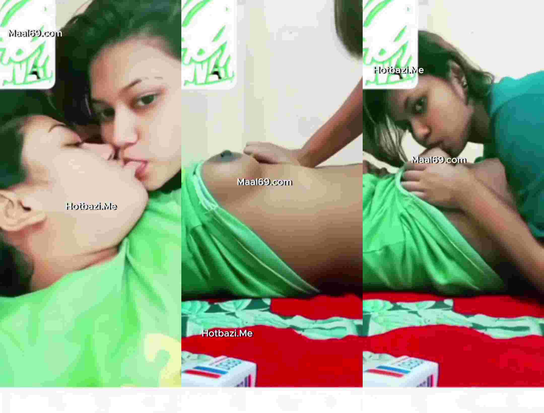 Horny Tiktoker Lesbian Desi XXX Video