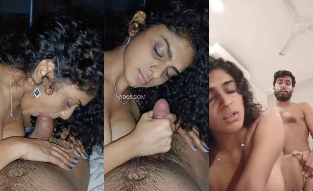 Curly Hair Indian Girl Blowjob and Ass Fuck Porn